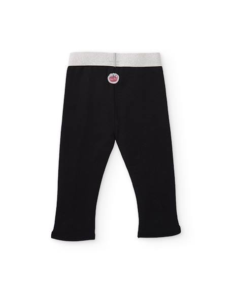 Ensemble fille en molleton avec sweat panda et legging à nœuds Blanc 6 - vertbaudet enfant 