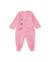 Barboteuse en maille pour bébé avec dinosaures brodés Rose 1 - vertbaudet enfant 