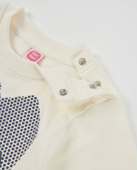 T-shirt garçon en jersey à motif graphique respirant Blanc 3 - vertbaudet enfant 