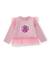 T-shirt fille en jersey à volants et détails sequins Rose 1 - vertbaudet enfant 