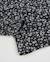 Blouse fille en toile avec col montant et imprimé floral Noir 4 - vertbaudet enfant 