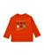 T-shirt en maille pour garçon à manches longues et motif amusant Orange 1 - vertbaudet enfant 