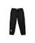 Pantalon garçon en molleton avec poche cargo et cordon Noir 1 - vertbaudet enfant 