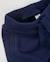 Pantalon de jogging garçon en molleton avec taille ajustable Bleu 4 - vertbaudet enfant 
