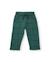 Pantalon bébé garçon en molleton à carreaux avec cordon de serrage Vert 1 - vertbaudet enfant 