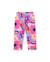 Ensemble fille en molleton avec sweat et legging fleuri Rose 3 - vertbaudet enfant 