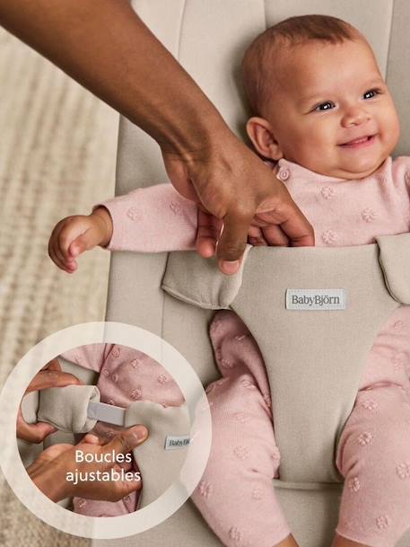 Transat Begin tissu brossé doux sable+vert 4 - vertbaudet enfant 