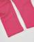 Legging fille en maille coupe longue avec taille élastique Rose 4 - vertbaudet enfant 