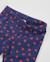 Legging stretch en molleton pour fille avec motif cœurs Bleu 4 - vertbaudet enfant 