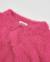 Pull fille en tricot avec texture moelleuse et col rond Rose 4 - vertbaudet enfant 