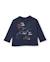 T-shirt en maille pour bébé garçon à manches longues et imprimé aventure Bleu 1 - vertbaudet enfant 