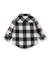 Chemise bébé garçon en toile à carreaux avec poche brodée Noir 2 - vertbaudet enfant 