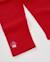 Legging bébé fille en maille stretch avec motif champignon Rouge 5 - vertbaudet enfant 