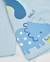 Ensemble bébé en molleton avec imprimé dinosaures Bleu 6 - vertbaudet enfant 