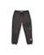 Pantalon garçon en molleton avec imprimé typographique et poignets côtelés Gris 1 - vertbaudet enfant 