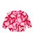 Sweat zippé bébé fille en molleton à imprimé cœurs Rose 1 - vertbaudet enfant 