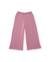 Ensemble pour fille en maille avec sweat à capuche court et pantalon large Rose 5 - vertbaudet enfant 