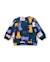 Sweat en molleton bébé garçon à imprimé tigres et couleurs vives Bleu 3 - vertbaudet enfant 