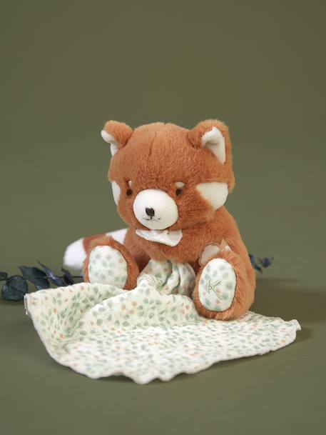 Doudou panda roux orange 1 - vertbaudet enfant 