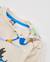 Sweat en molleton pour bébé garçon avec imprimé ski Blanc 3 - vertbaudet enfant 