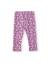 Legging en molleton fille à motif cœurs et détails contrastants Rose 3 - vertbaudet enfant 