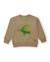 Sweat garçon en molleton avec imprimé gecko Beige 1 - vertbaudet enfant 