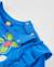 T-shirt fille en jersey avec volants et imprimé floral Bleu 3 - vertbaudet enfant 