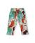 Ensemble bébé garçon en molleton avec sweat rhinocéros et pantalon imprimé Vert 3 - vertbaudet enfant 