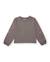 T-shirt fille en maille avec imprimé floral sur les manches Gris 1 - vertbaudet enfant 