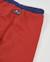 Pantalon garçon en molleton avec taille réglable et cordon contrasté Rouge 4 - vertbaudet enfant 