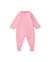 Barboteuse en maille pour bébé avec cœurs en relief Rose 2 - vertbaudet enfant 