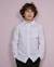 Chemise en coton pour garçon avec poche frontale et coupe classique Blanc 1 - vertbaudet enfant 