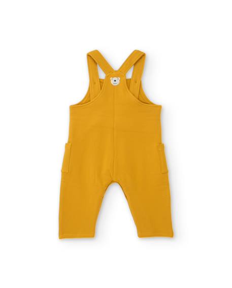 Ensemble en peluche pour bébé avec t-shirt imprimé Jaune 5 - vertbaudet enfant 