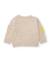 Pull fille en tricot avec fleurs brodées et matière douce Blanc 2 - vertbaudet enfant 