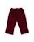 Pantalon garçon en velours côtelé doux avec taille élastiquée Rouge 2 - vertbaudet enfant 