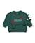 Sweat bébé garçon en molleton doux à motif rhinocéros Vert 2 - vertbaudet enfant 