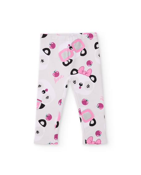 Ensemble fille en molleton avec sweat à capuche et legging assorti Violet 3 - vertbaudet enfant 