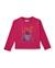 T-shirt fille en maille avec imprimé ourson et sequins Rose 1 - vertbaudet enfant 