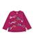 T-shirt fille en jersey avec nœuds décoratifs et design original Violet 1 - vertbaudet enfant 