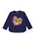 T-shirt en jersey fille à manches longues avec motifs et sequins Bleu 1 - vertbaudet enfant 