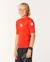 T-shirt anti-uv waves manches courtes garçon Rouge lave 2 - vertbaudet enfant 