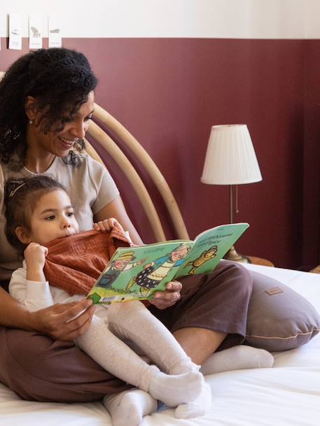 Coussin grossesse et allaitement beige+marron 6 - vertbaudet enfant 