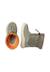 Bottes en suède et tissu technique varna 2 wp. Bleu-jaune-+Vert olive-+Vert olive-orange 14 - vertbaudet enfant 