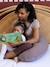 Coussin grossesse et allaitement beige+marron 8 - vertbaudet enfant 