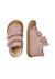 Chaussures premiers pas en suède cocoon vl Kaki-+Marine-marron+Marron-+Rose- 19 - vertbaudet enfant 