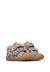Chaussons premiers pas en suède imprimé léopard cocoon vl Beige-+Ébène+Marron- 2 - vertbaudet enfant 