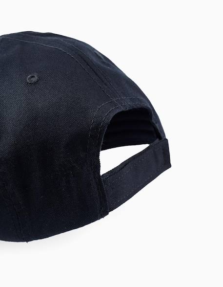 Casquette en sergé Bleu foncé 3 - vertbaudet enfant 