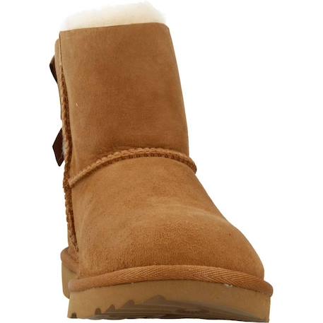 Bottes enfant en cuir Noir foncé 6 - vertbaudet enfant 