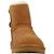 Bottes enfant en cuir Noir foncé 6 - vertbaudet enfant 