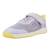 Sneakers filles synthétique fermeture adhésive barefoot Mauve 4 - vertbaudet enfant 